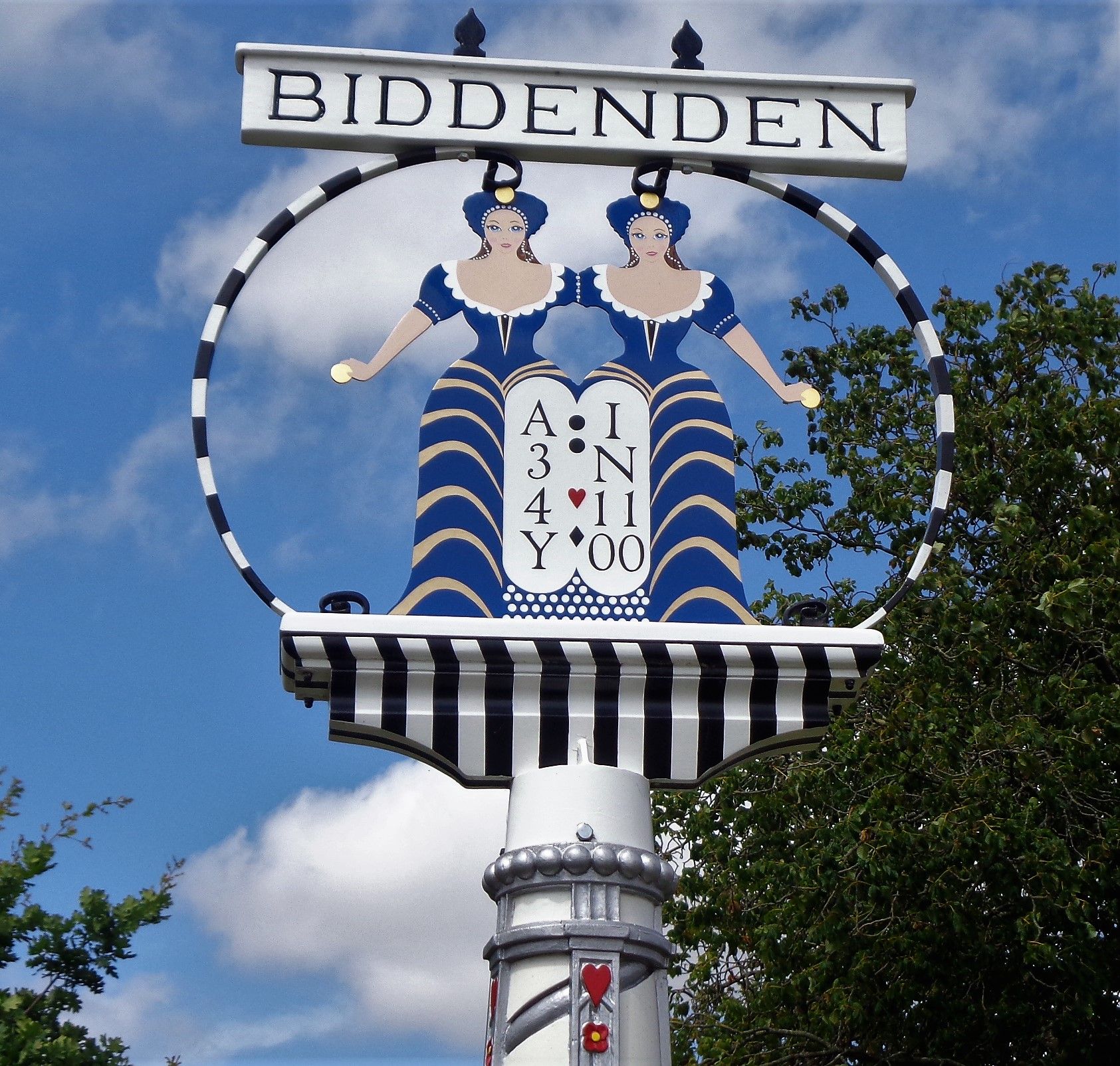Biddenden village sign